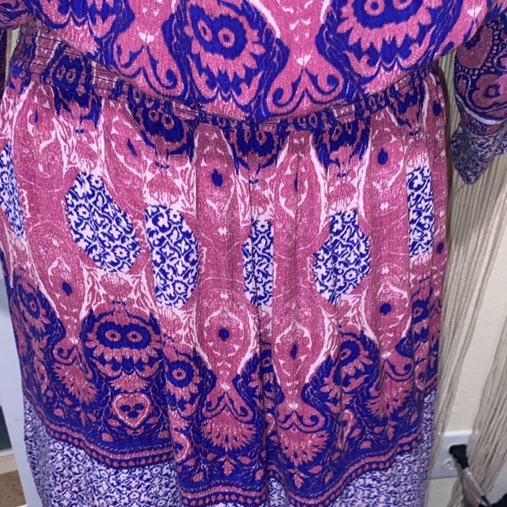 Free People Bohemian She’s a Lady Midi Dress - Picture 10 of 15